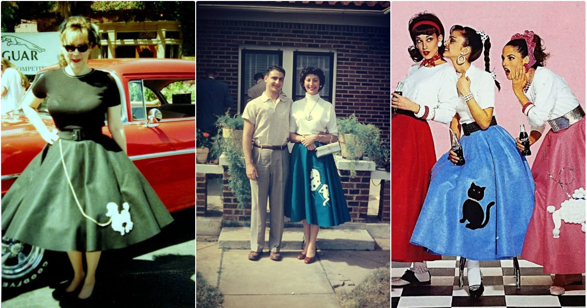 1950 sales poodle dress